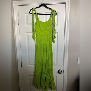S/W/F Bright Green Jumpsuit